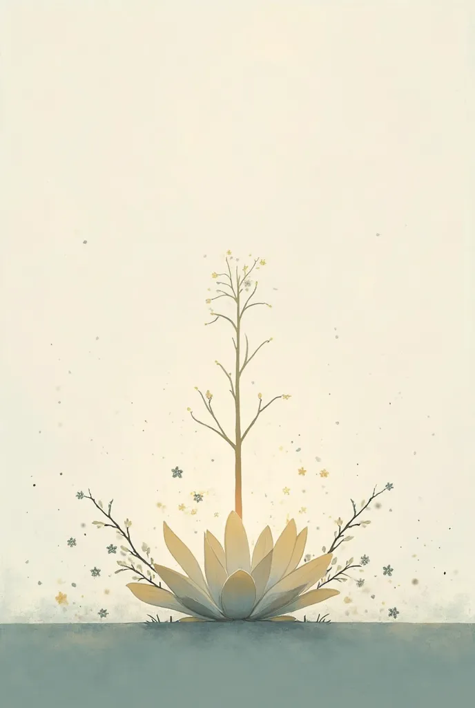 A graphic representing the name "God" or a quiet background, such as the sky or flowers, can be added to represent mercy.