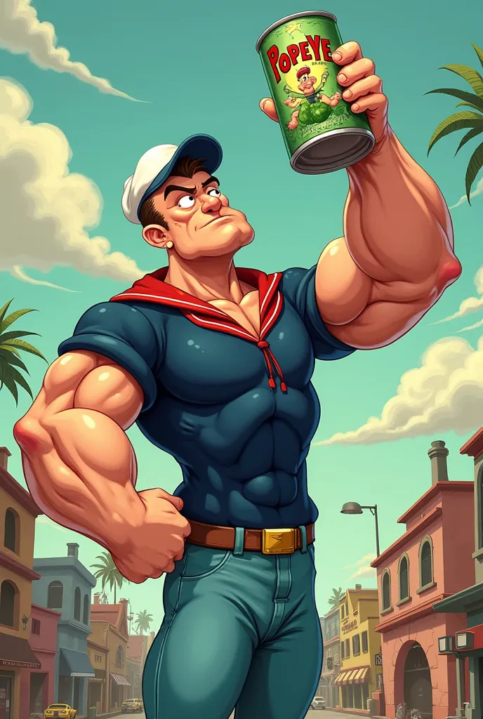 Picture of the can of Popeye de Espianca