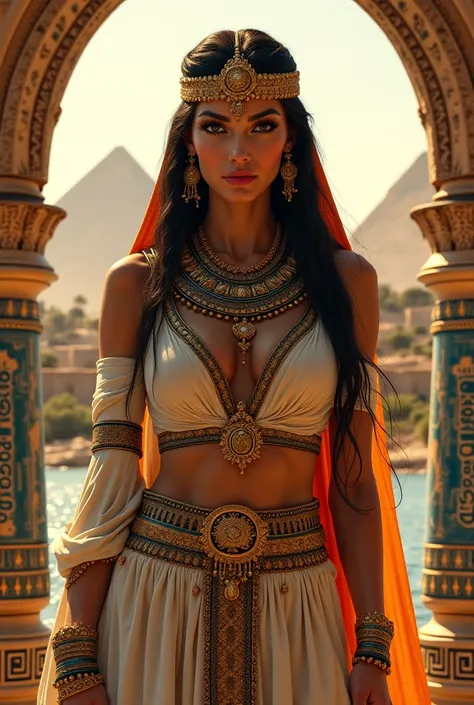 The queen of Egypt Cleopatra 