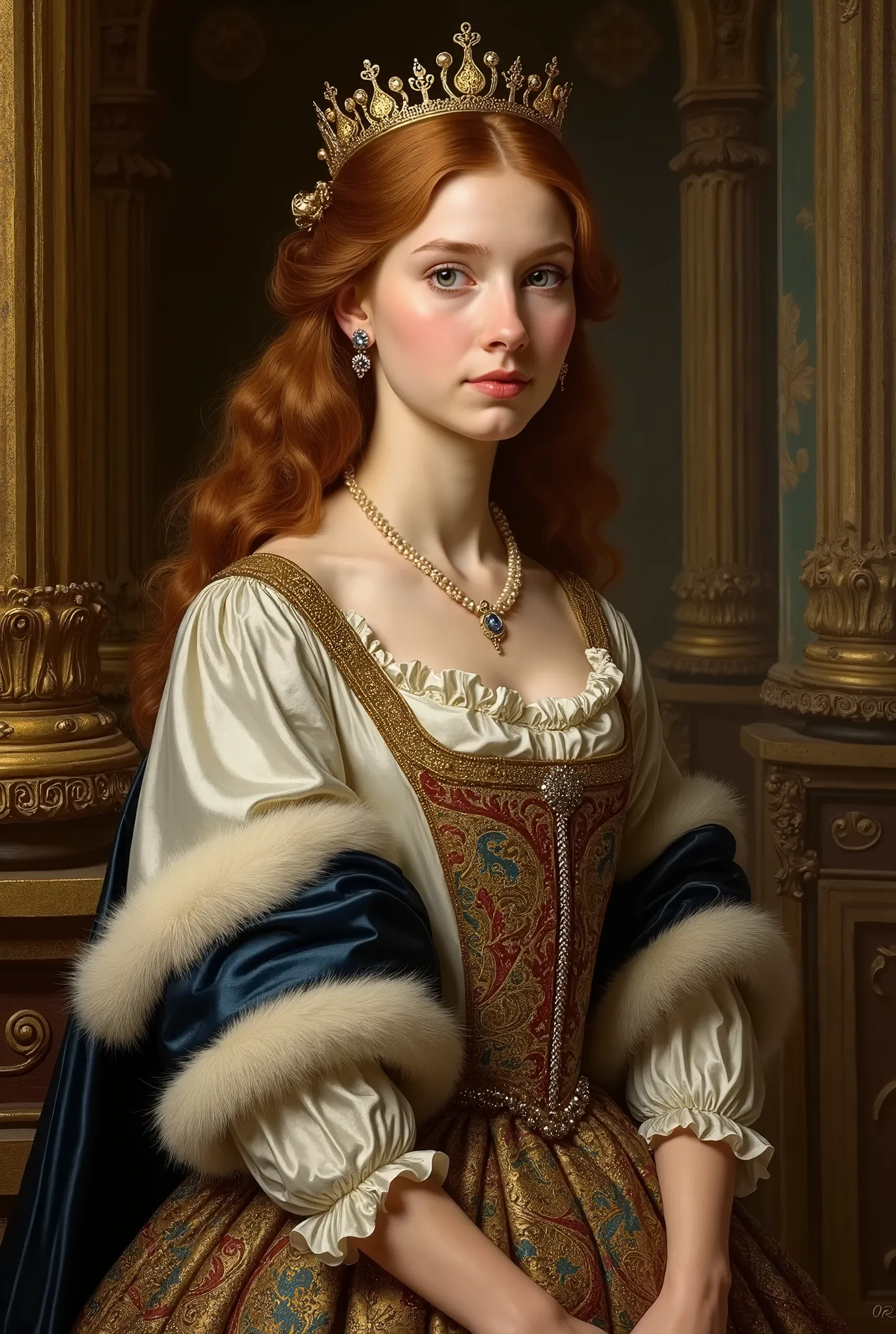 Princess Andra was born on March 2, 1334, she is the daughter of Tsar James I of all Russia and of Tsarina Jafuana of all Russia. Andrea has 4 older brothers, 4 women and a male future heir to the throne.