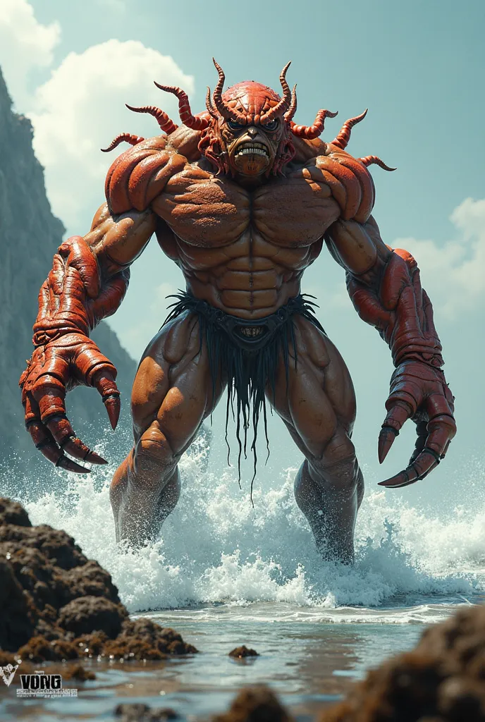 Strong crab man 