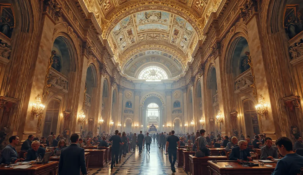  Give me  U.S. Capitol Building interior photos