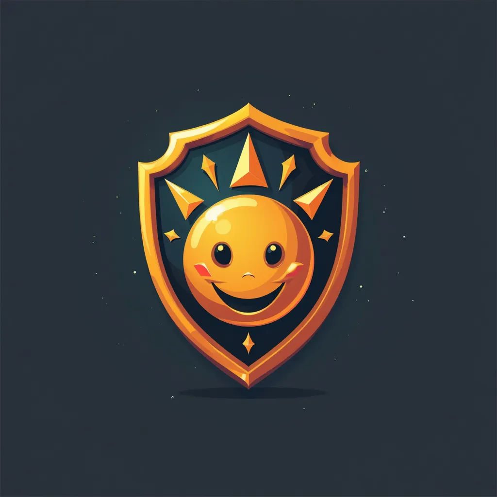 epic logos "Sfa1" smiles for all, using icon shield 