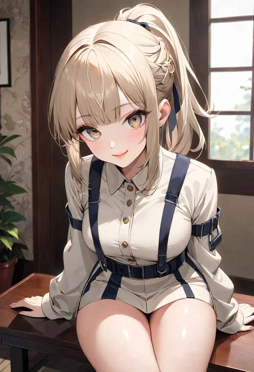   table top,   Top Quality, shape,   very well detailed, finely,   Hi-Res,    8k Wallpaper, 完璧なダイナミックな構shape,    beautiful and delicate eyes , Tokyo Trends冬ファッション,Tokyo Trends＆   randomly introducing cute hairstyles   ,   small breasts,   Natural Colored L...