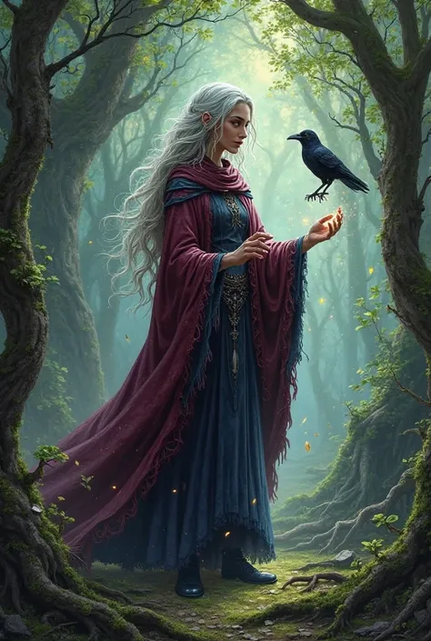 A witch in the forest