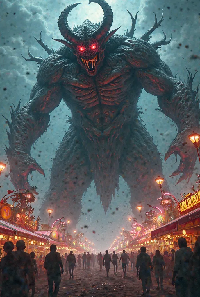 Giant demon at Carnival 