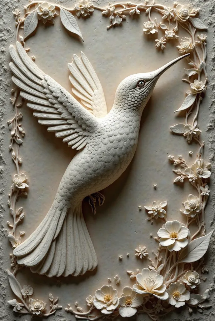 alto relieve colibri