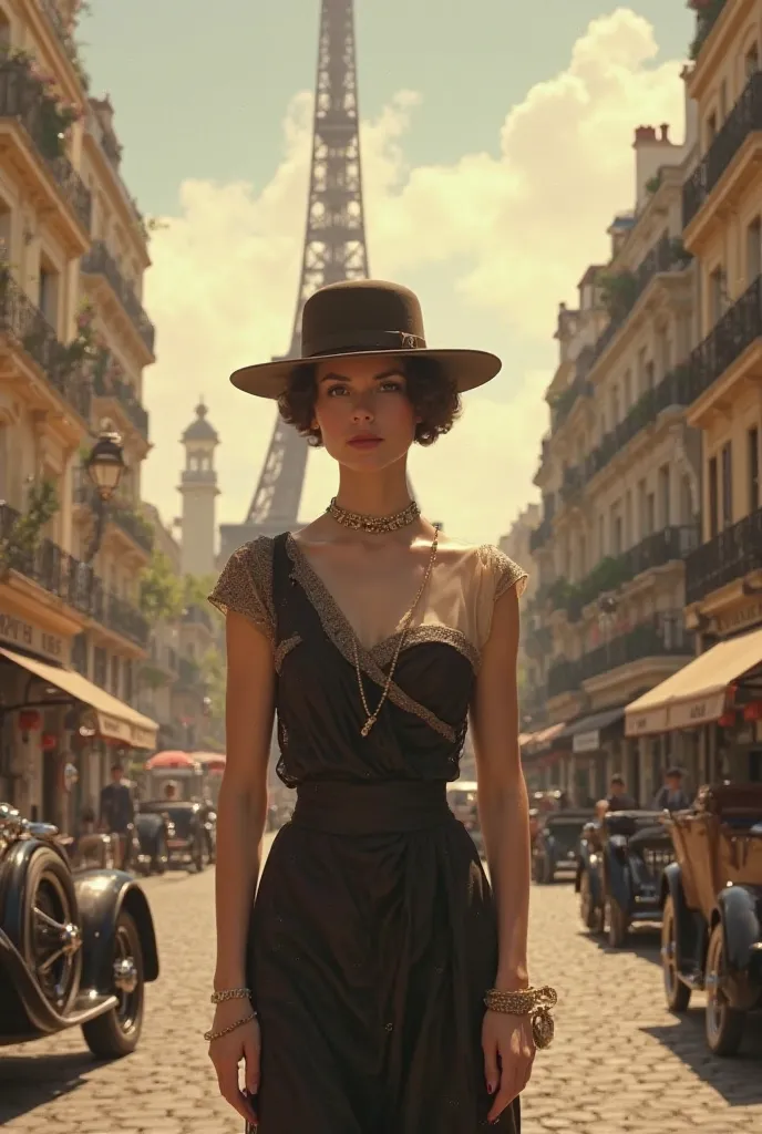 A picture of me in Paris in the 1930s