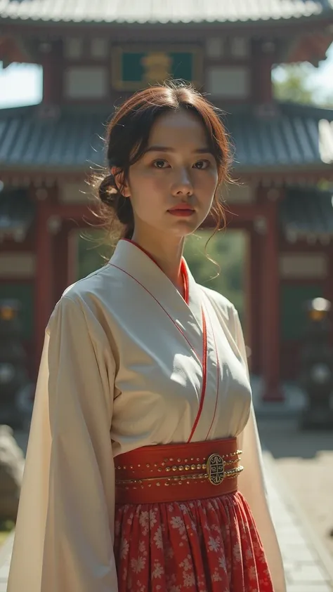    Japanese Beauty   　   28 years old   　 Orbital Space  　spring　Standing alone at Kiyomizu-dera Temple in Kyoto  　E cup bust　   shirt dress　    beautiful bust line 　 Beautiful Body Lines 　 Real people々々々 　    elegant face　    elegant face 　 staring at me 