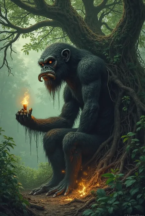 Myths and Superstitions
In Filipino folklore, the Kapre is characterized as a tree giant or troll, often seen as a dark tall being (about 7-9 ft) that is very hairy and muscular. They are said to dwell in big trees like acacias, mangoes, bamboo, and banyan...