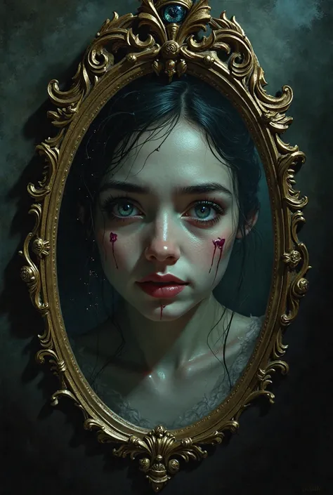 Snow White Through the Stepmother's Mirror