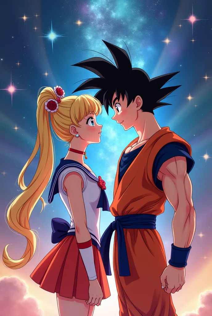 Does Sailor Moon have ren with Goku