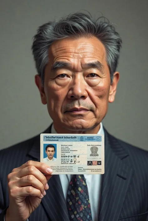 Portrait with a citizen ID