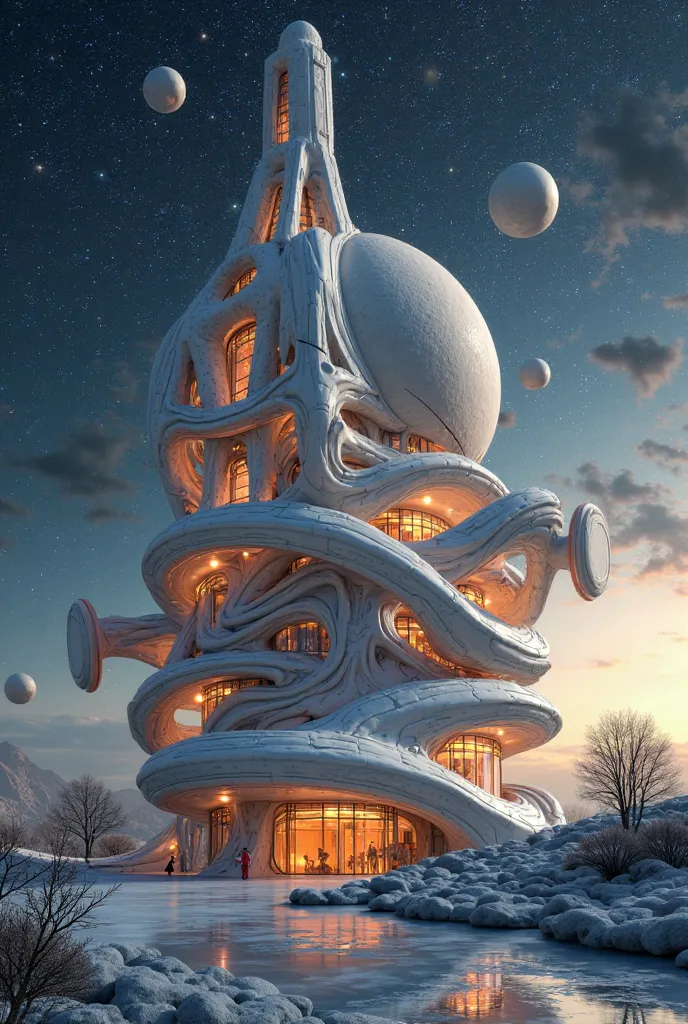 Create me architecture based on the solar system