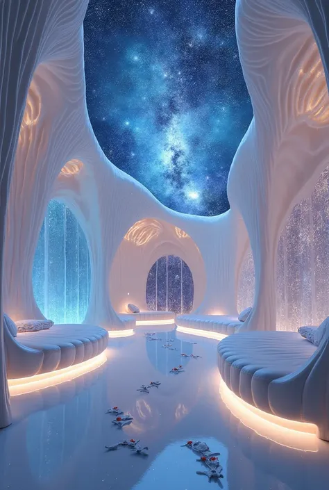 Milky Way-based architecture for beauty salon