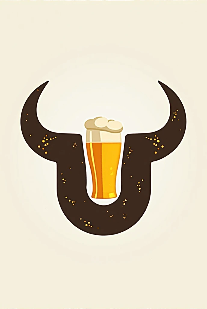 Logo for the name Torão Bar and let the letter u be a bull's horn in the center containing a glass of draft beer