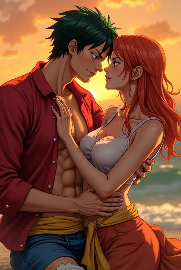 Nami sex luffy