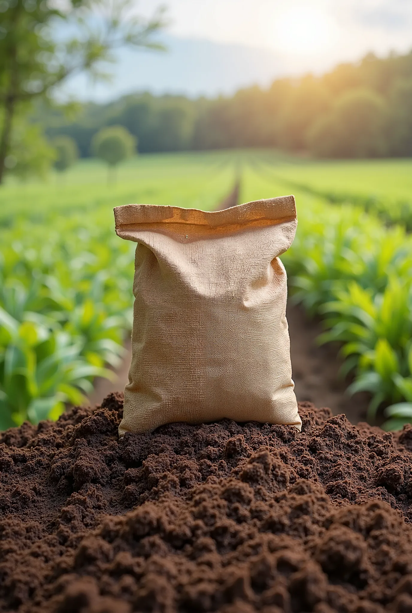 Create a catalog of coco peat 5kg bag specify the name  coco peat 5kg and image baground farming land