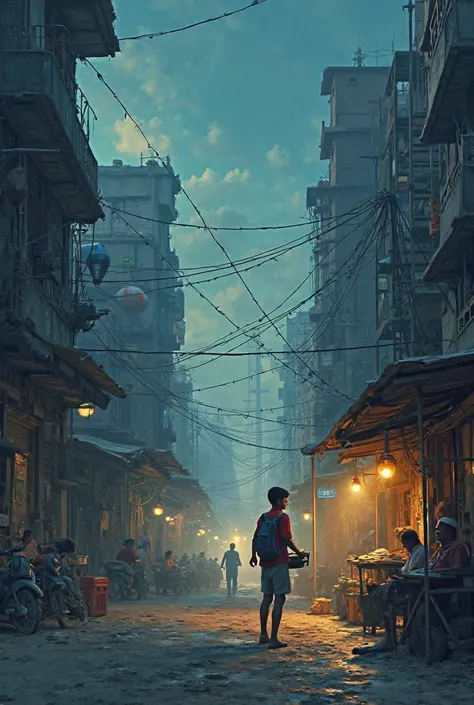 The Boy Who Dreamed Beyond the City

In the heart of a bustling city, where skyscrapers kissed the sky and people hurried past without a glance, lived a boy named Rohan. He was twelve years old, small for his age, with sharp eyes that held dreams too big f...