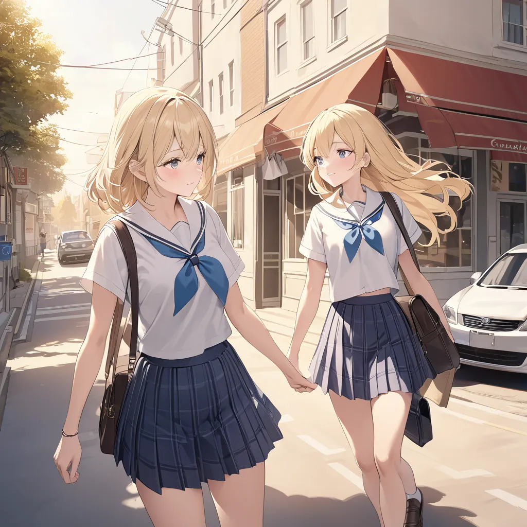 high resolution
best quality
blondes
mornings
Going to school
Bump into each other at a corner
encounters