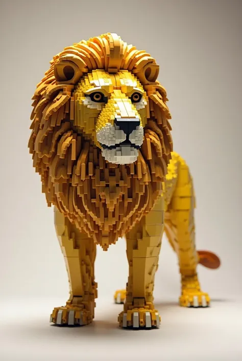 lion made out of lego