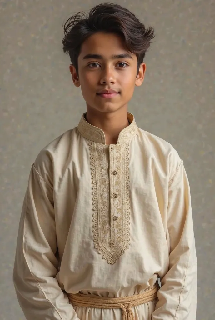 Handsome muslim boy with kurta 