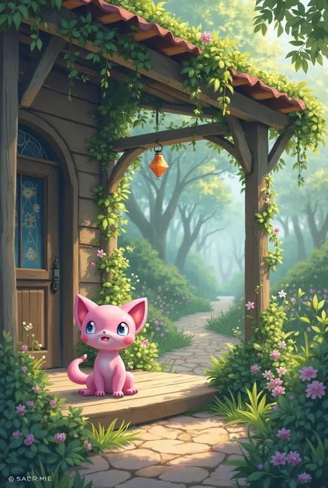 mew pokemon, Create his porch complete everything by Mew