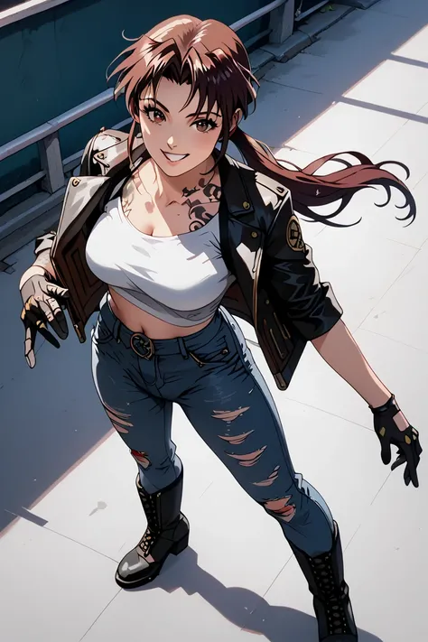 (Perfect Anatomy), Ultra High Resolution, Highly Detailed CG, Unity 8K Wallpaper, Official Art, Masterpiece, Best Quality, Professional Lighting, Ultra Detailed, Maximum Resolution, Characters: Female, 1 Female, Solo, Anime Style (1.3), Revvy, Brown Eyes, ...