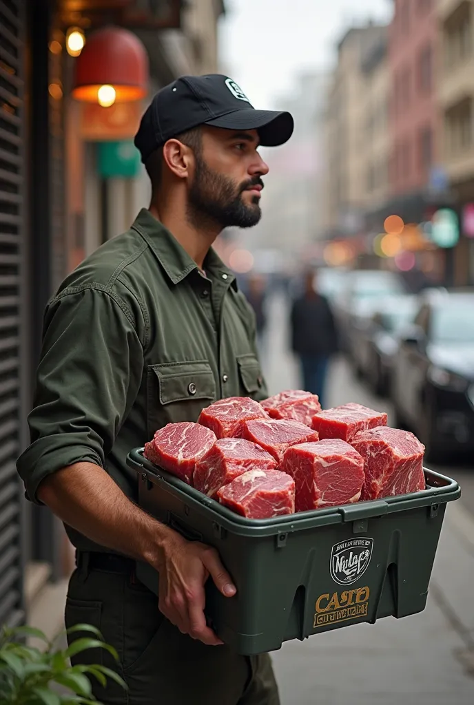 Meat delivery 