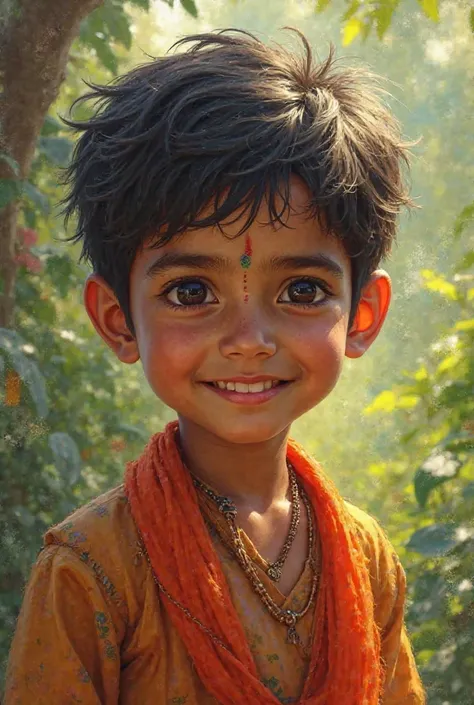 Create an image of an Indian boy
