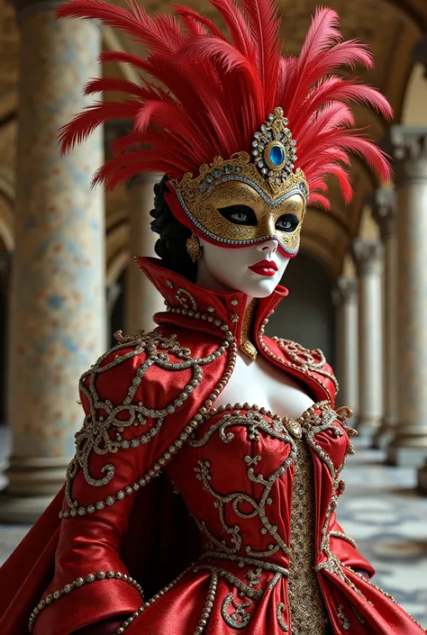 Venetian carnival costume
