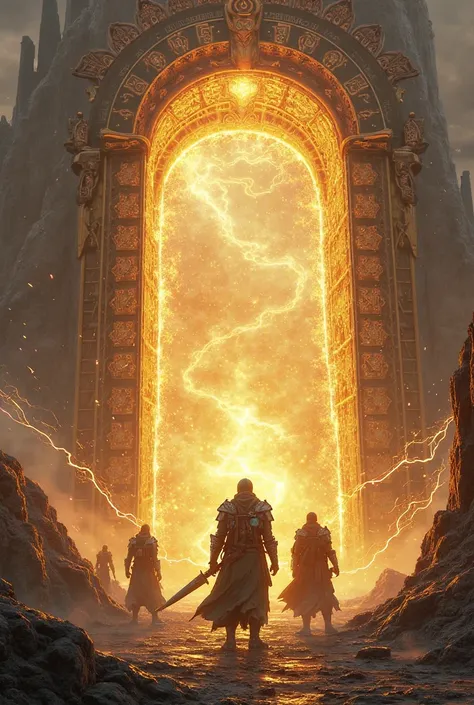 A glowing portal for a glorious epic