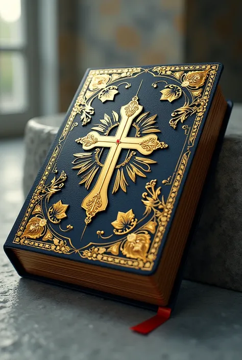 The Bible has luxurious Christian decorations that combine originality and modernity