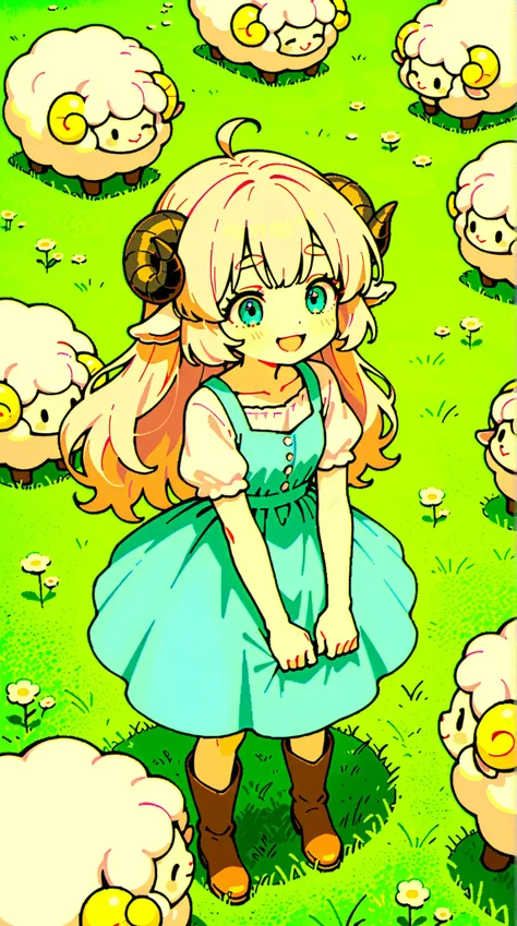 Anime of sheep