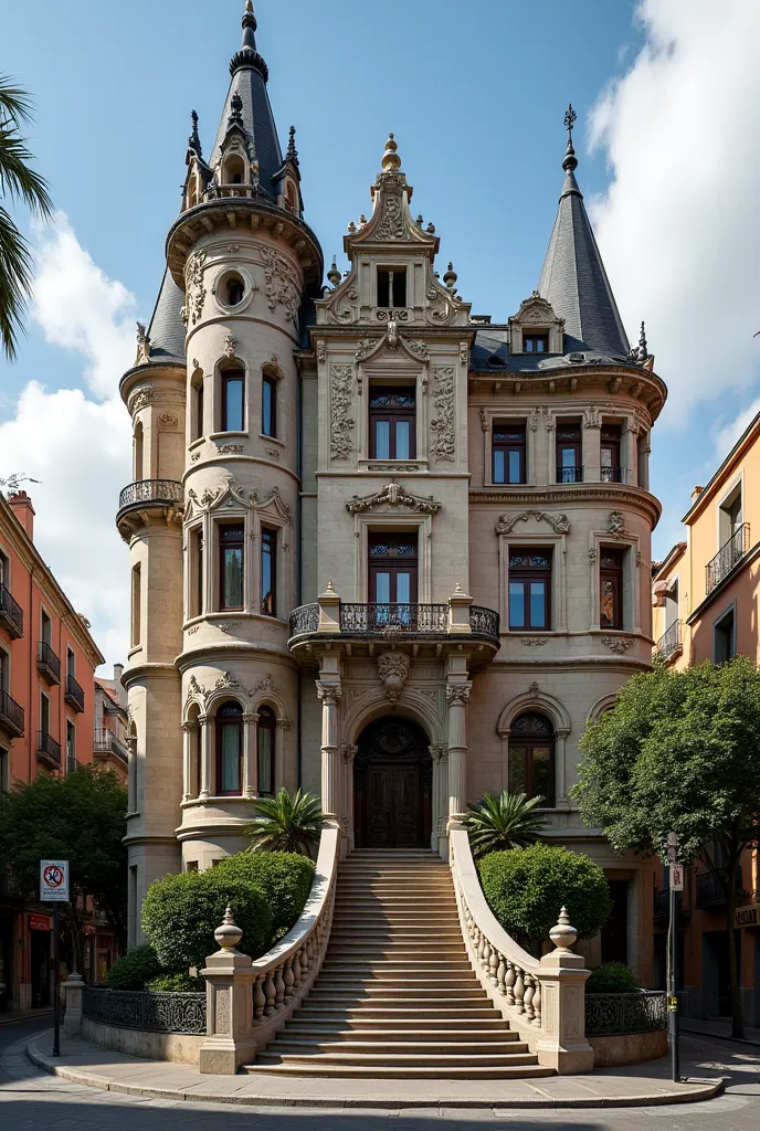 Large mansion in Barcelona Spain