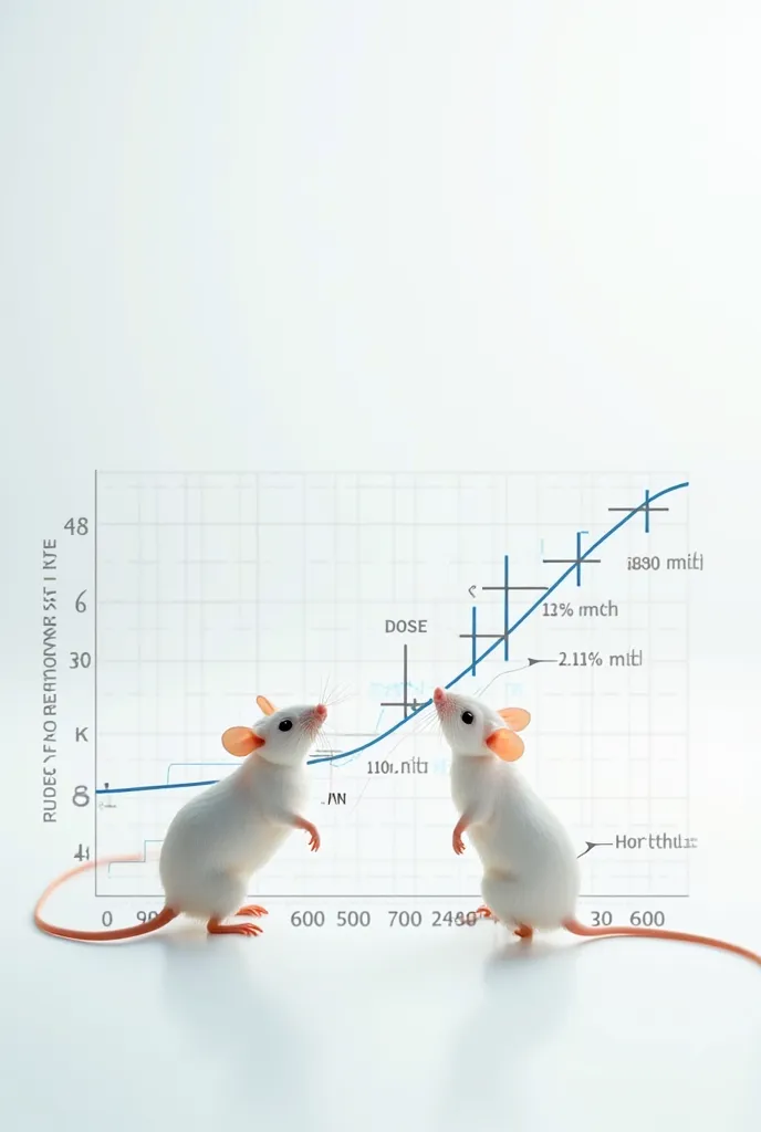 Quantal dose response curve in mice 