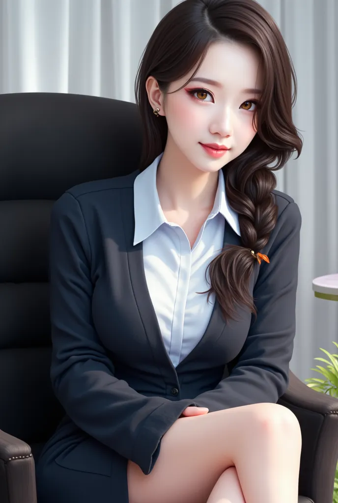 ((Best Quality、In 8K、masterpiece:1.3)), realistic, very well detailed, finely, Hi-Res,  8k Wallpaper, 1. beautiful woman, sharp concentration, perfect dynamic composition, finelyて美しい目, 詳細でrealisticな肌のテクスチャ、beautiful legs、I&#39;I&#39;I&#39;I'm in a cafe、cha...