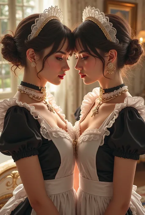 Two sexy maids 