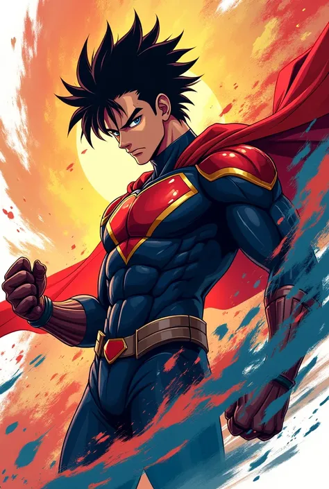  can create  , superhero anime shirt print 