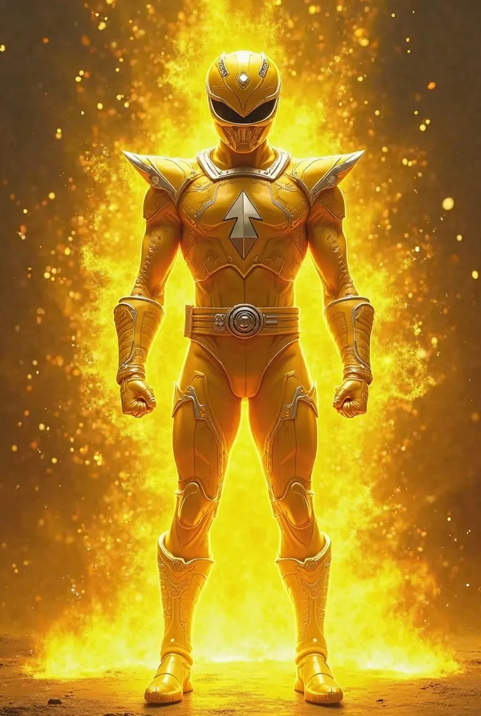 Yellow power ranger,
Base on yellow thunder aura,
Full body pict