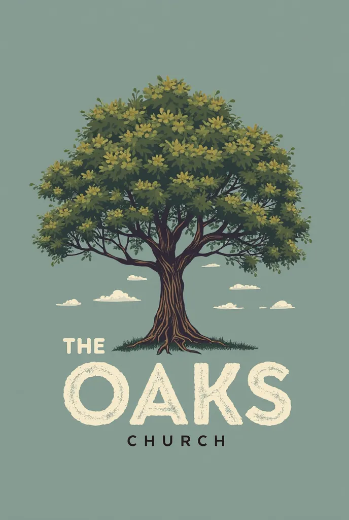 Create a logo for The Oaks (Church), The Oaks is a new church plant rooted in grace and mission. We exist to make disciples by helping people know Jesus, grow in faith, and live on mission. Our church is centered on biblical teaching, authentic community, ...