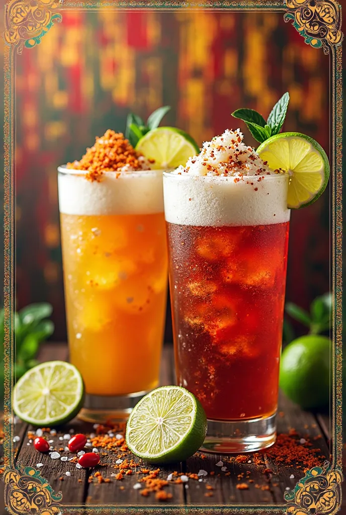 a flyer about a promotion of two Micheladas for $150 pesos  