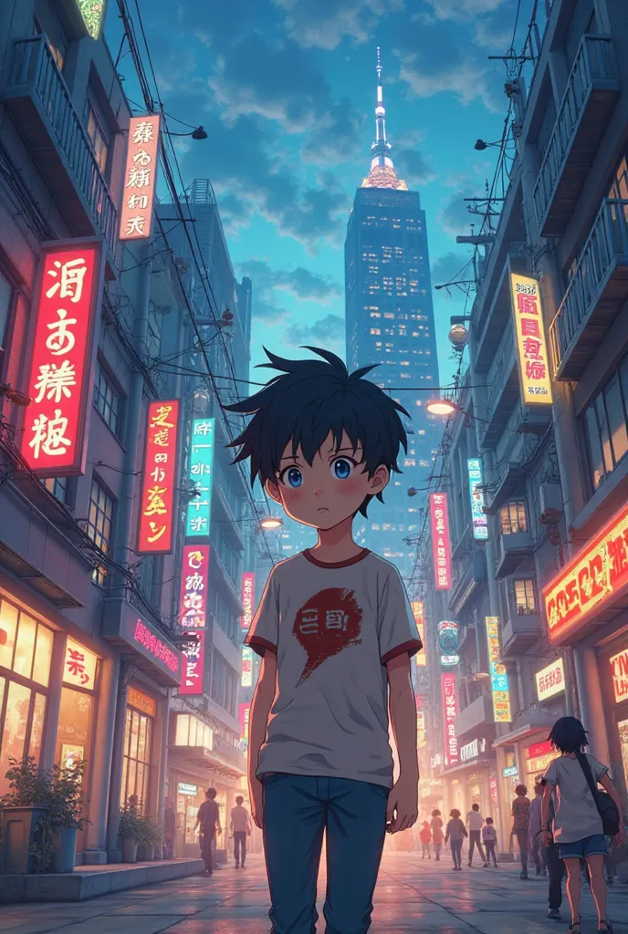 A 15 minutes anime film about a boy's life,high graphics, interesting story