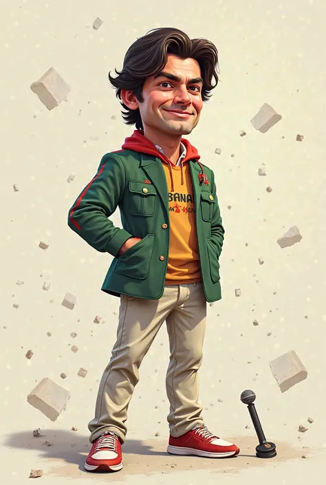 2D character for animation of Imran Khan 