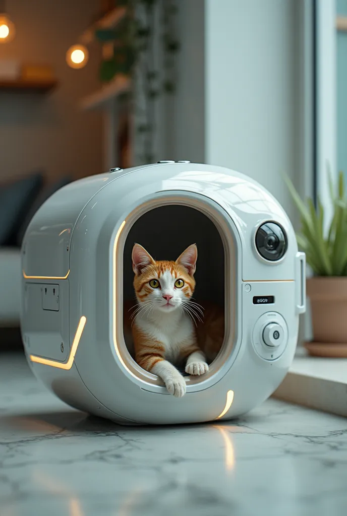 Mini cyber house for cat