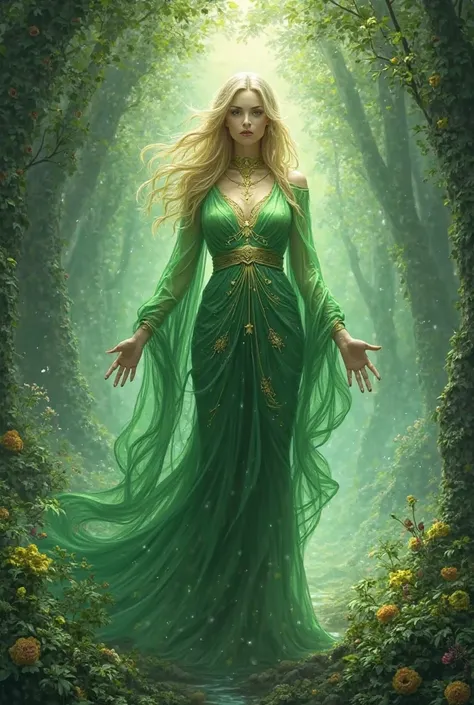 Make Me a Goddess in a Green Robe