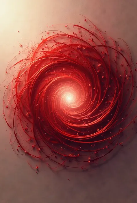 Red spiral on the side