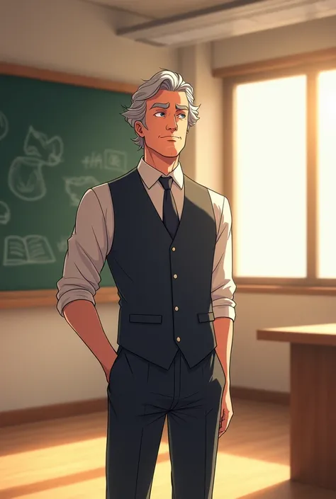 faculty,anime style,empty,by day,vibrant colors,anime style/cartoon