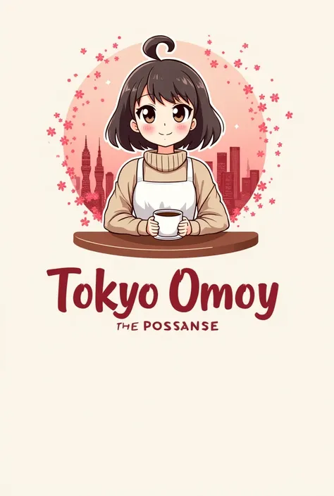 Create a logo for my Tokyo omoy coffee shop that is represented with an anime theme and below with CTO 