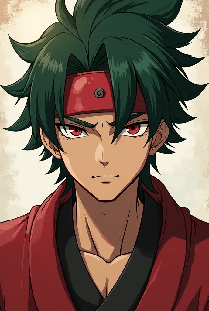 a dashing person with the appearance of sennin mode or the cool watermelon fashion sage especially from his eyes and face and his eye pattern also symbolizes the watermelon not his head but his eyes and his shape is like a normal human who symbolizes senni...